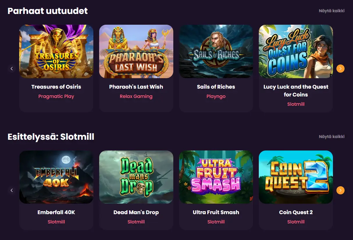 kasarmi casino slots